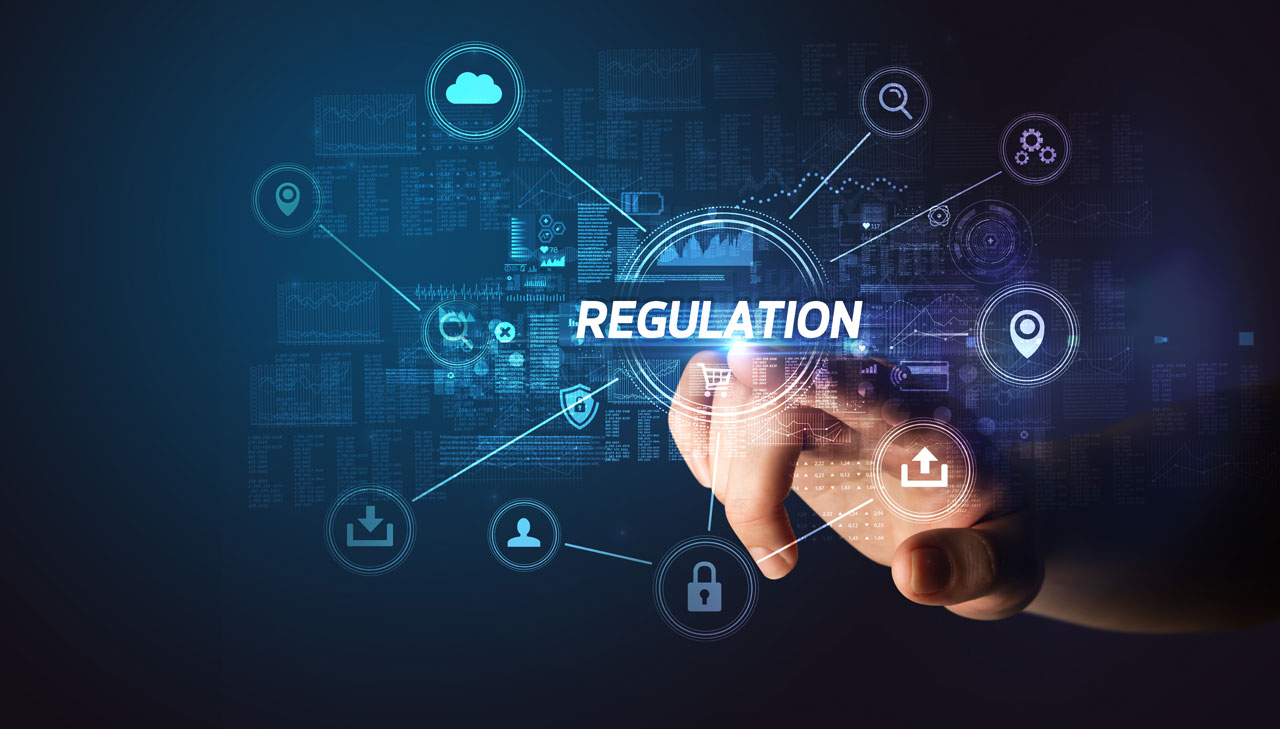 an illustration of the multiple components of telecom regulation